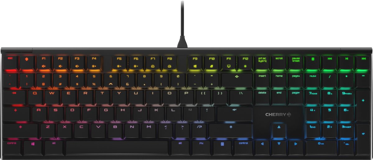 CHERRY MX BOARD 3.0 S toetsenbord USB QWERTY Amerikaans Engels Zwart