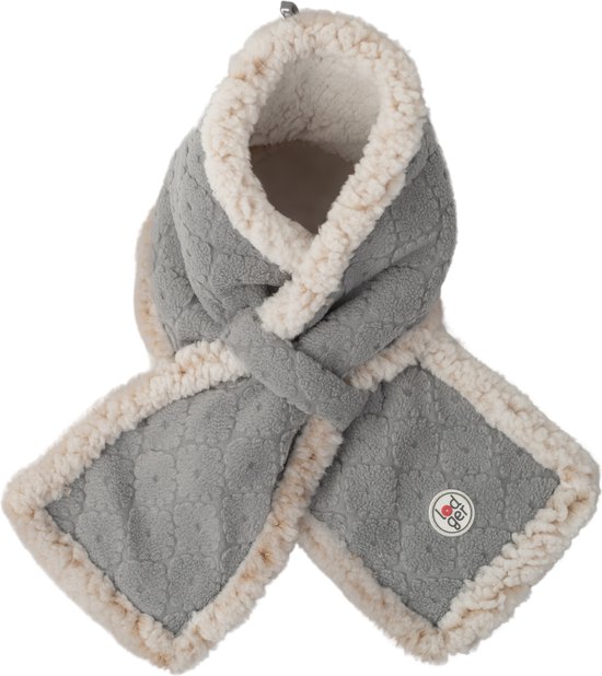Lodger Fleece Baby Sjaal Muffler Folklore Fleece One size Grijs Zachte kwaliteit Handige lus