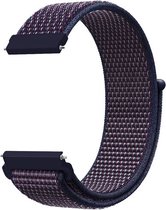 By Qubix - Samsung Galaxy Watch 5 Pro - 45 mm - Bracelet Sport Loop - Mélange marine / violet foncé - Bracelet de montre - bracelet smartwatch - sangles