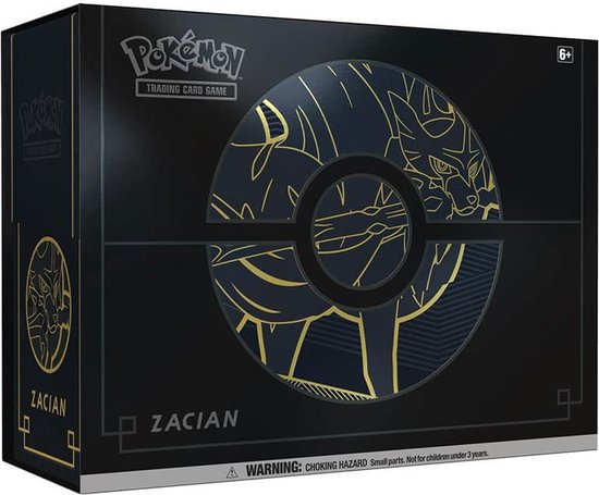 Afbeelding van het spel Pokémon Sword & Shield Elite Trainer Box Plus - Zacian - Pokémon Kaarten
