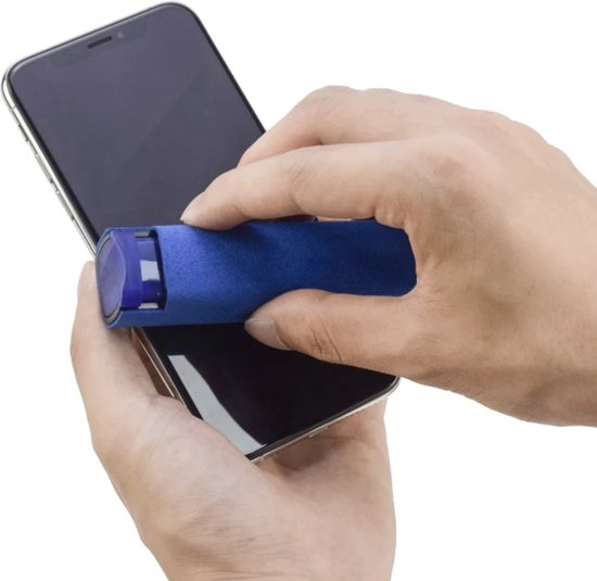 Screen cleaner - Scherm reiniger - Screen spray - Beeldscherm reiniger - Laptop cleaning kit - Schermcleaner - Blauw - OXILO