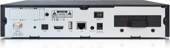 AB-COM - TV-ontvanger - AB PULSe 4K UHD ontvanger (1x DVB-S2X tunerversie) - AB-COM