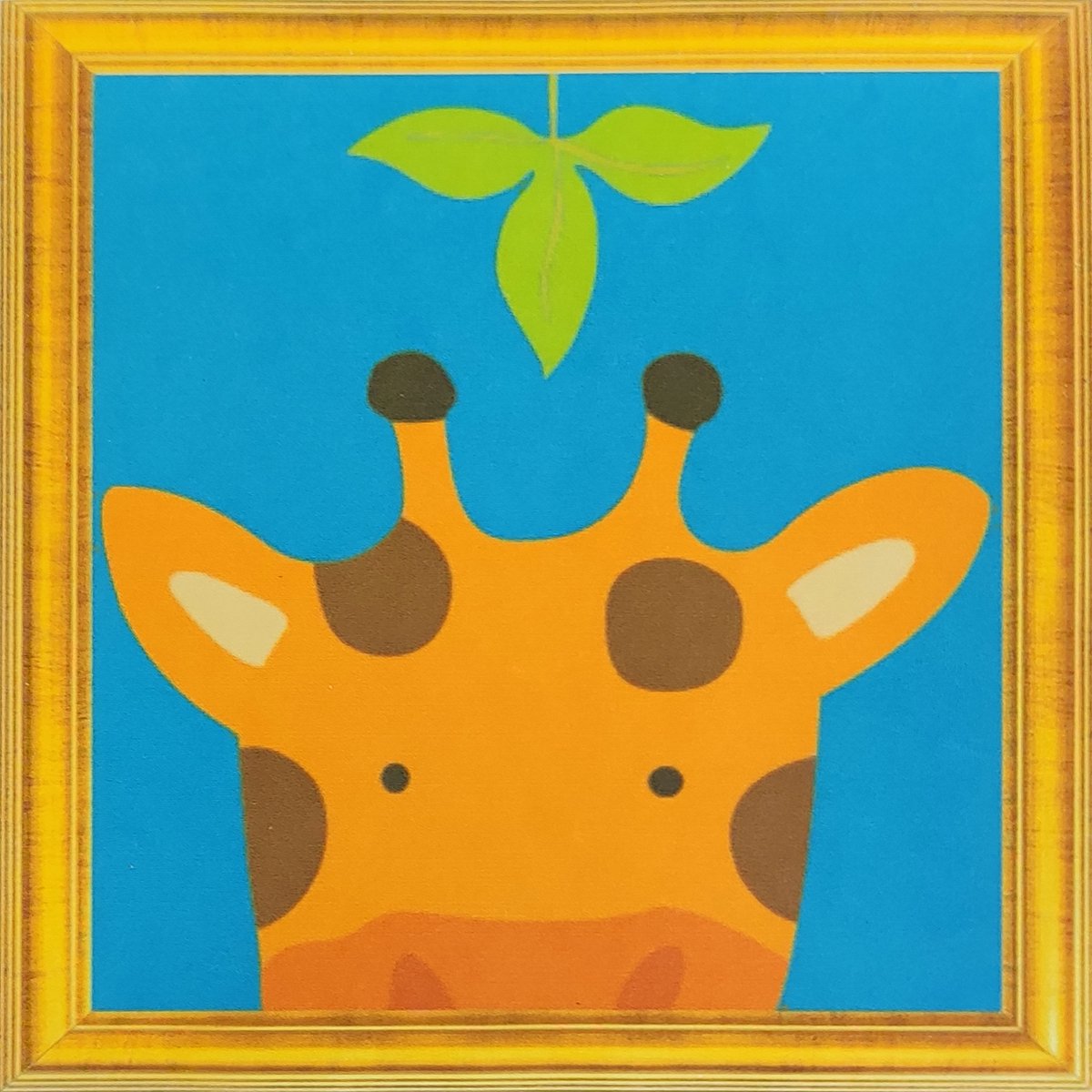 Schilderen op Nummer Kinderen - Girafje - Kleuren Op Nummer