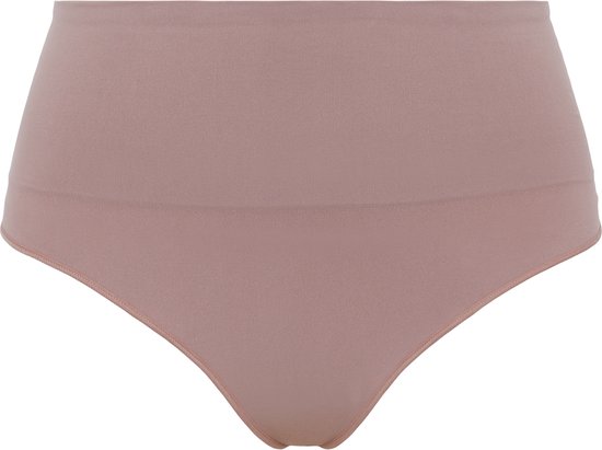 Spanx EcoCare Seamless Shaping - String - Kleur Dark Nude (Cafe au Lait) - Maat L
