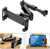 Tablet Houder Auto Hoofdsteun Verstelbaar Universeel 360 Graden - Tablethouder - Geschikt voor: Nintendo Switch houder - Universele Samsung Galaxy Tab iPad Houder Auto Hoofdsteun - Telefoonhouder Auto Smartphone - Auto Accessoires