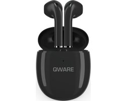 Qware Sound - Draadloze Oordopjes – Oordopjes Draadloos - Wireless Earbuds - In-Ear - Bluetooth Oortjes - Wireless EarPods - Zwart