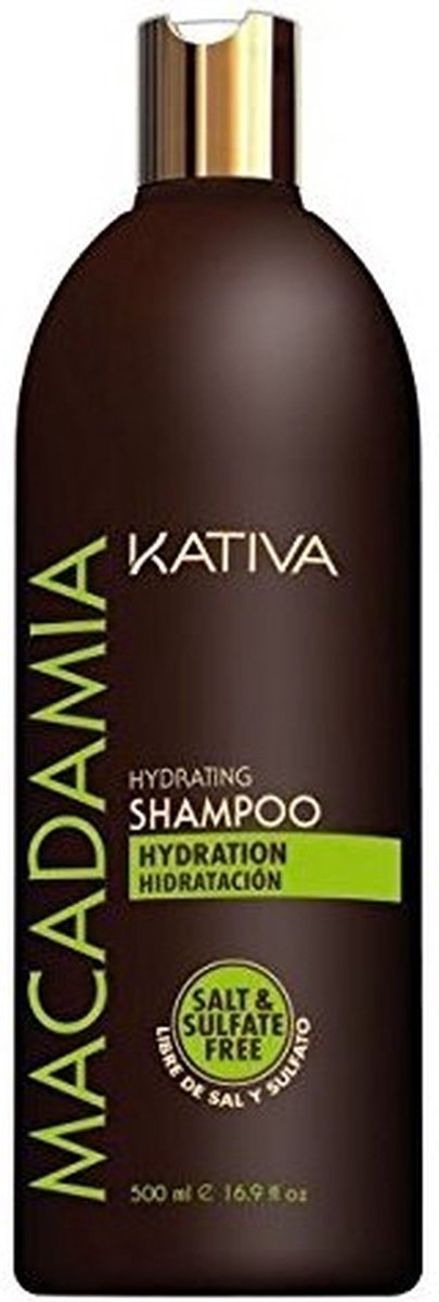 Vochtinbrengende Shampoo Macadamia Kativa (500 ml)