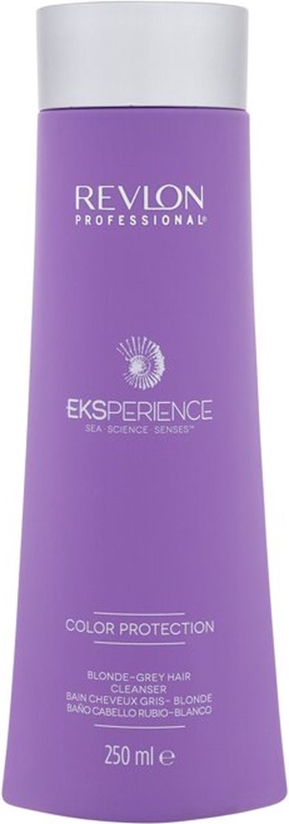 REVLON Eksperience - (250ml) Hair Cleanser Protection bol Zilvershampoo Color - | Blond-grey 
