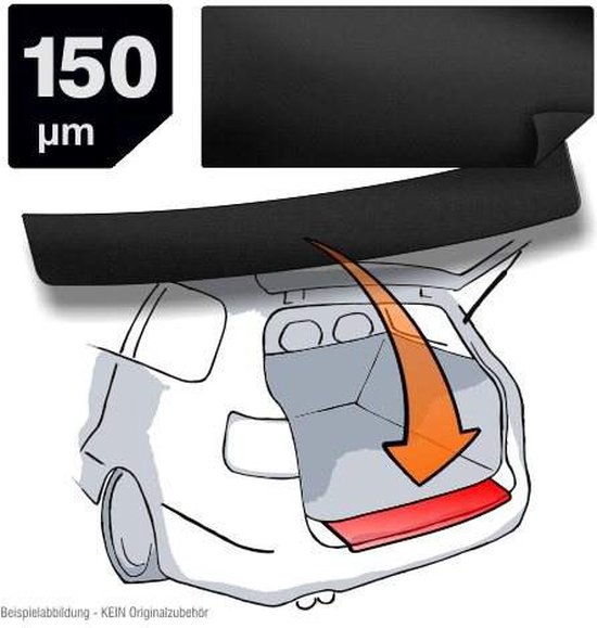 Film de protection de pare-chocs arrière moulure de film Renault Megane  Laguna Twingo