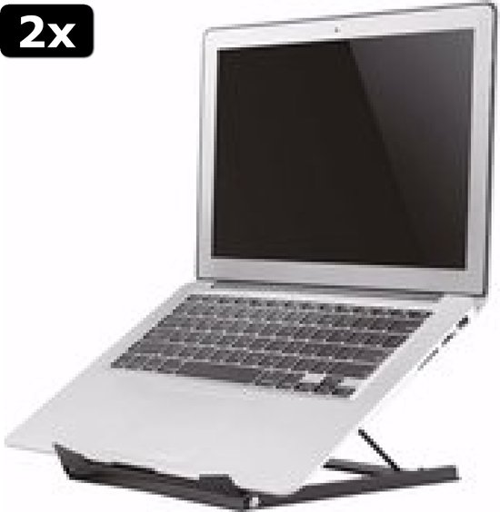 2x Neomounts by Newstar NSLS075BLACK laptop stand Zwart