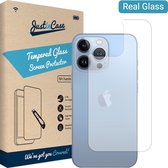 iPhone 14 Pro screenprotector - Back Cover - Gehard glas - Just in Case