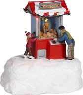 Luville - Machine à griffes à piles - l13.5xl10.5xh15.5cm - Maisons & Villages de Noël