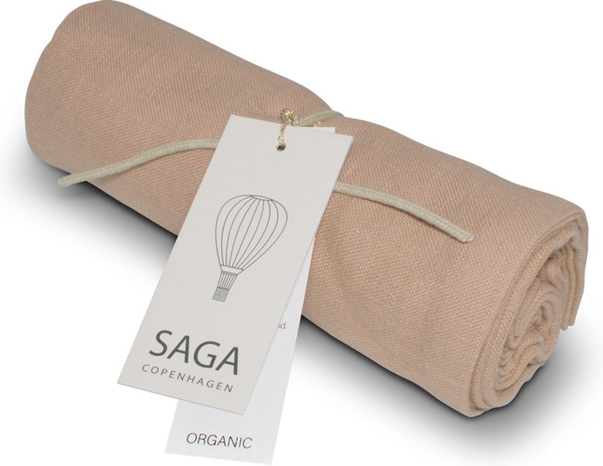 Goedkoopste Saga Copenhagen | Hydrofiele doek / luier | 70 x 70 cm | 100 bio katoen | Clay