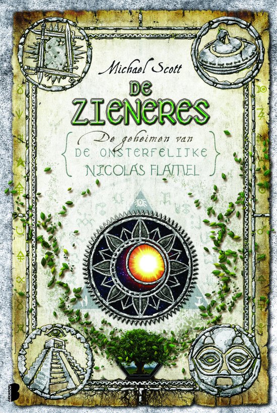 Nicolas Flamel 6 - De zieneres - cover