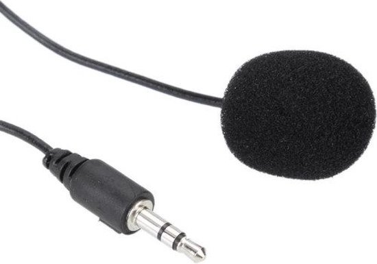 Gembird MIC-C-01 Clip-On 3.5mm jack microfoon - Bedraad - Zwart