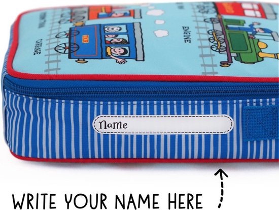 HEEL KLEIN Treinen kinder lunchtasje koeltasje new design 21 x 24 x 6 cm - Tyrrell Katz van Tyrrell Katz — afbeelding 4