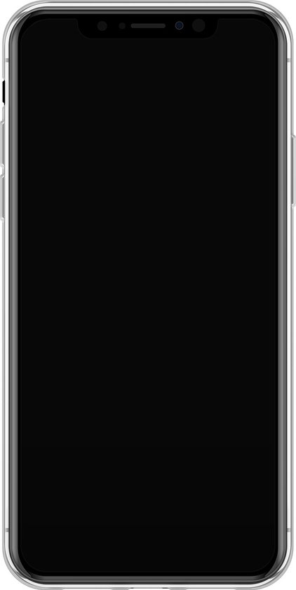 Coque iPhone X/ XS - Compter les étoiles - Coque souple - Grijs - Coque en Siliconen pour téléphone - Etoiles - Casimoda