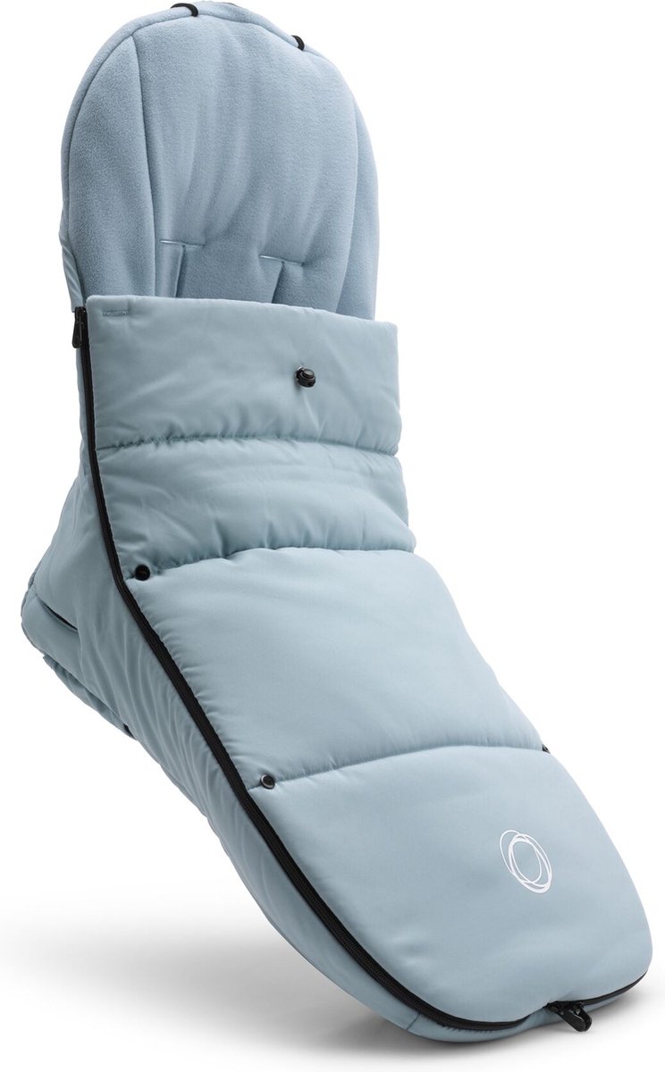Bugaboo ice blue footmuff 2025