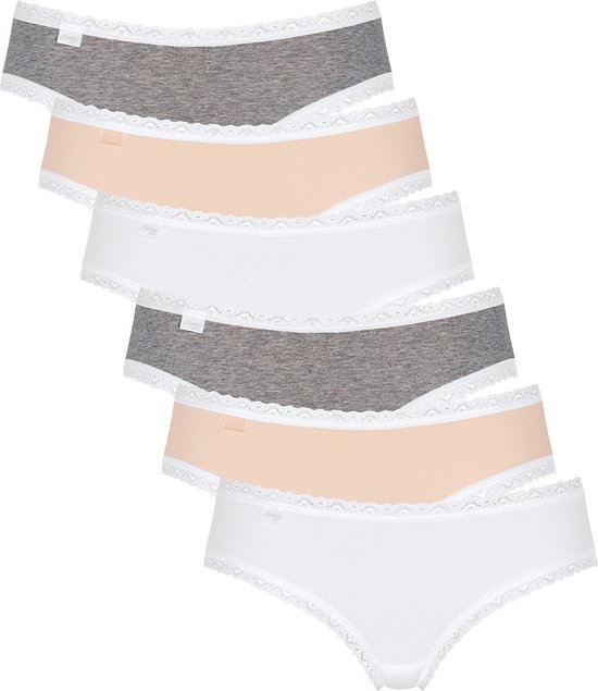 sloggi Dames hipster slip 6 pack 24/7 Weekend