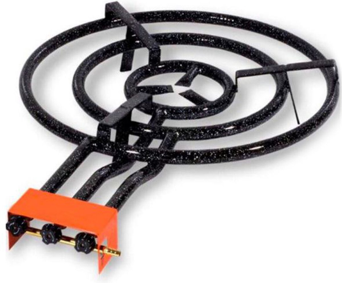 Pan Vitrokitchen QP601B Zwart/Oranje (Ø 60 cm) (280 - 800 mm)