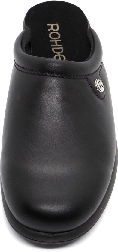 Rohde Foggia-D damespantoffels, slippers, vilten pantoffels, behaaglijk warm, warm gevoerd, Stone 84, 39 EU