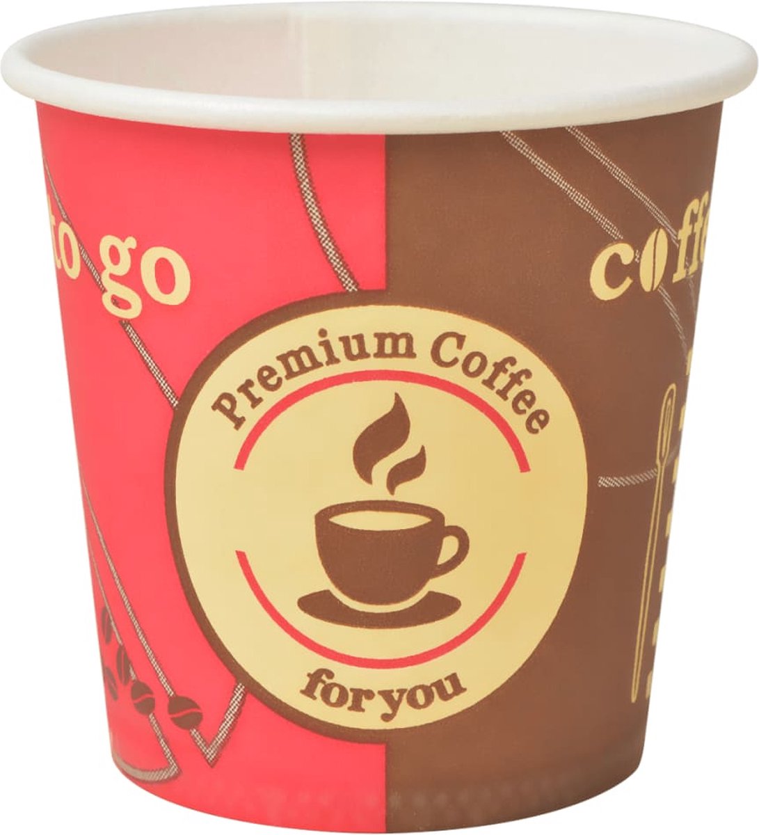 Prolenta Premium - Wegwerp koffiebekers papier 120 ml (4 oz) 1000 st