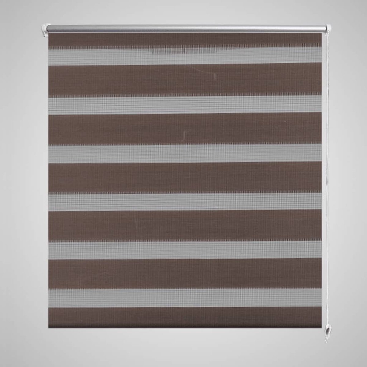 Duo Rolgordijn 50x100cm Koffiebruin