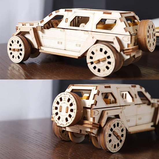 3D-puzzel, Houten puzzels,Steampunk Modelbouw,Model bouwpakket ,Doe-het-zelf fantasy