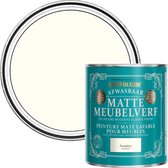 Rust-Oleum Wit Afwasbaar Matte Meubelverf - Porselein 750ml