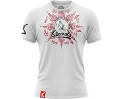 8 Weapons Muay Thai T-Shirt Eight Ways Yant Wit Rood - XXL