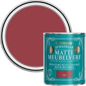Peinture pour meubles mate lavable rouge Rust-Oleum - Soho 750 ml