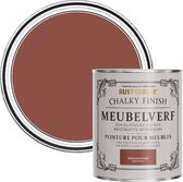 Peinture pour meubles au Finish crayeux rouge Rust-Oleum - Rouge brique 750 ml
