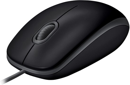 Logitech B110 - Muis Bedraad - Zwart