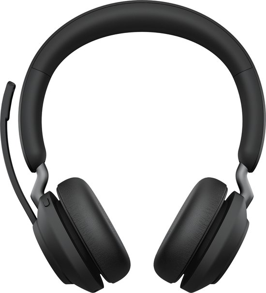 Jabra Evolve2 65 MS Stereo – Bluetooth Headset – on-ear – wireless – USB-C – noise isolating