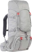 NOMAD®  Batura SlimFit 55 L Backpack  - Easy Fit Essential  -  mist grey - Gratis Regenhoes - Licht Grijs