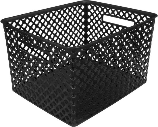Witte Plastic Opbergboxen - 3 stuks - Stapelbaar en Groot