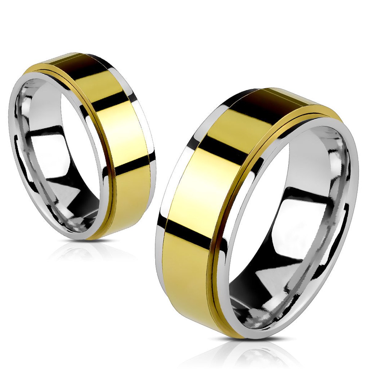 Rani - Ring Heren - Ring Mannen - Mannen Ring - Ring Goud Dames - Gouden Ringen - Dames Ring