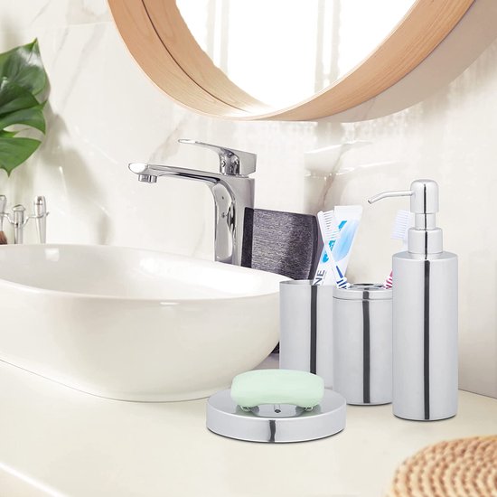 Set d'accessoires de salle de bain, largement adapté aux matériaux de haute qualité  de... | bol.com