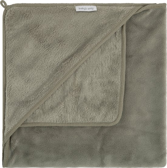 Foto: Baby s only wikkeldeken omslagdoek baby cozy urban green 75x75 cm geschikt voor drie en vijfpuntsgordel extra zacht