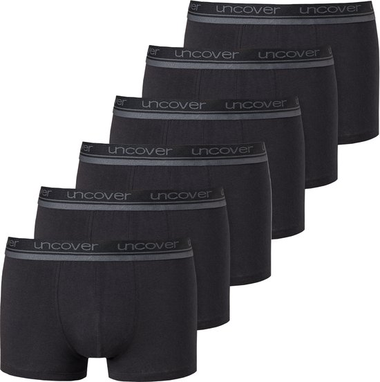uncover by Schiesser Lot de 6 shorts/pantalons rétro pour homme Basic