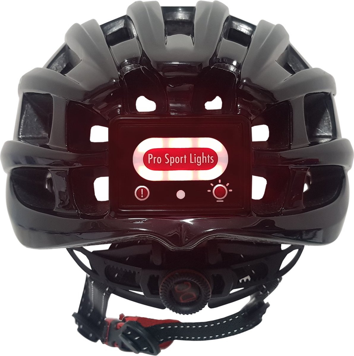 Casque de vélo Pro Sport Lights - Bleu métallisé - 54/61 cm