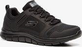 Skechers Track Knockhill heren sneakers - Zwart - Extra comfort - Memory Foam - Maat 47.5