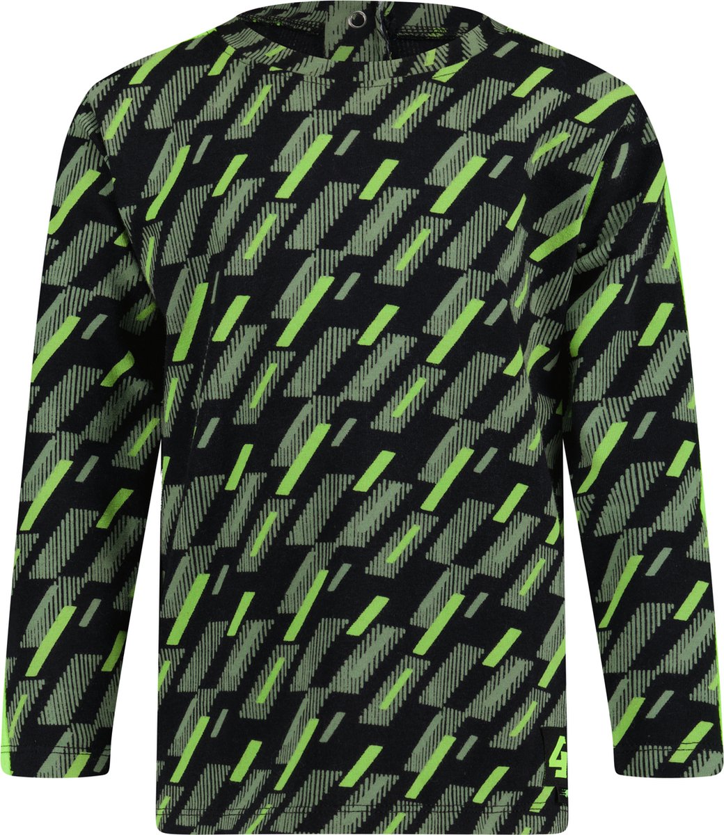 4PRESIDENT T-shirt jongens - Block Camo AOP - Maat 74