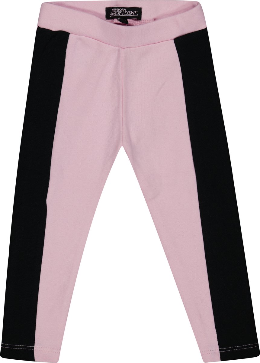 4PRESIDENT Legging baby - Black/Pink - Maat 68