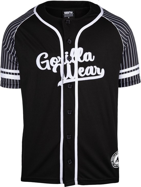 Gorilla Wear - 82 Baseball Jersey - Zwart - S