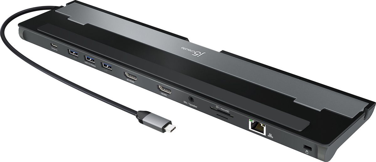 j5create JCD542-N USB-C Dual HDMI Docking Station