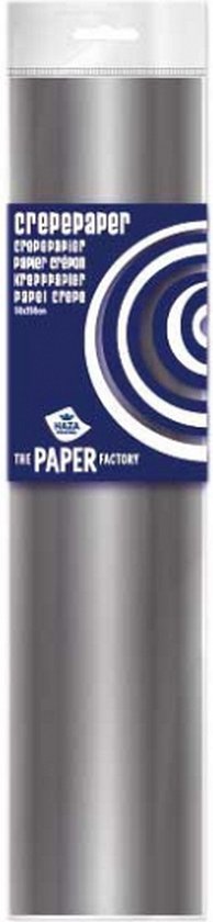 2x Papier crépon couleur or / argent paquet 250 x 50 cm - Artisanat avec papier - Fournitures d'artisanat