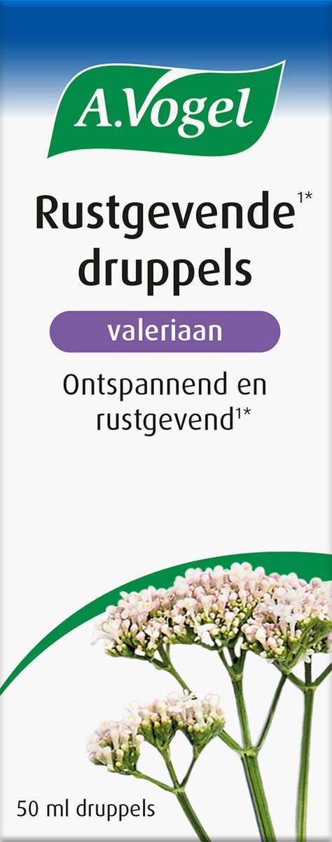 Goedkoopste A.Vogel Rustgevende valeriaan druppels - Ontspannend en rustgevend - 50 ml