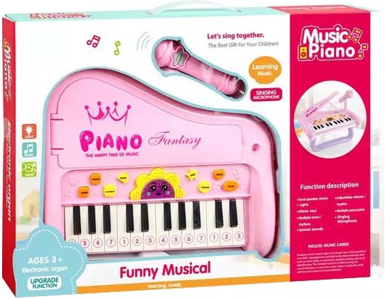 Buxibo - Clavier/Piano pour Kids - Jouets Éducatif - Instrument