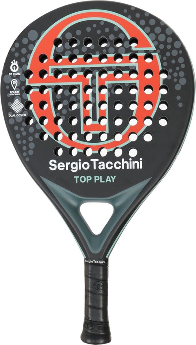 Sergio Tacchini Top Play Padelracket - Red-Black